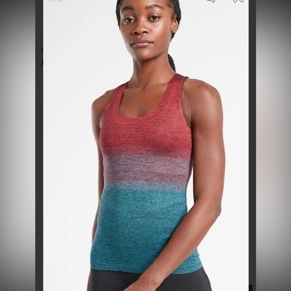 Athleta A-c Conscious Crop Printed - Picture 1 of 5